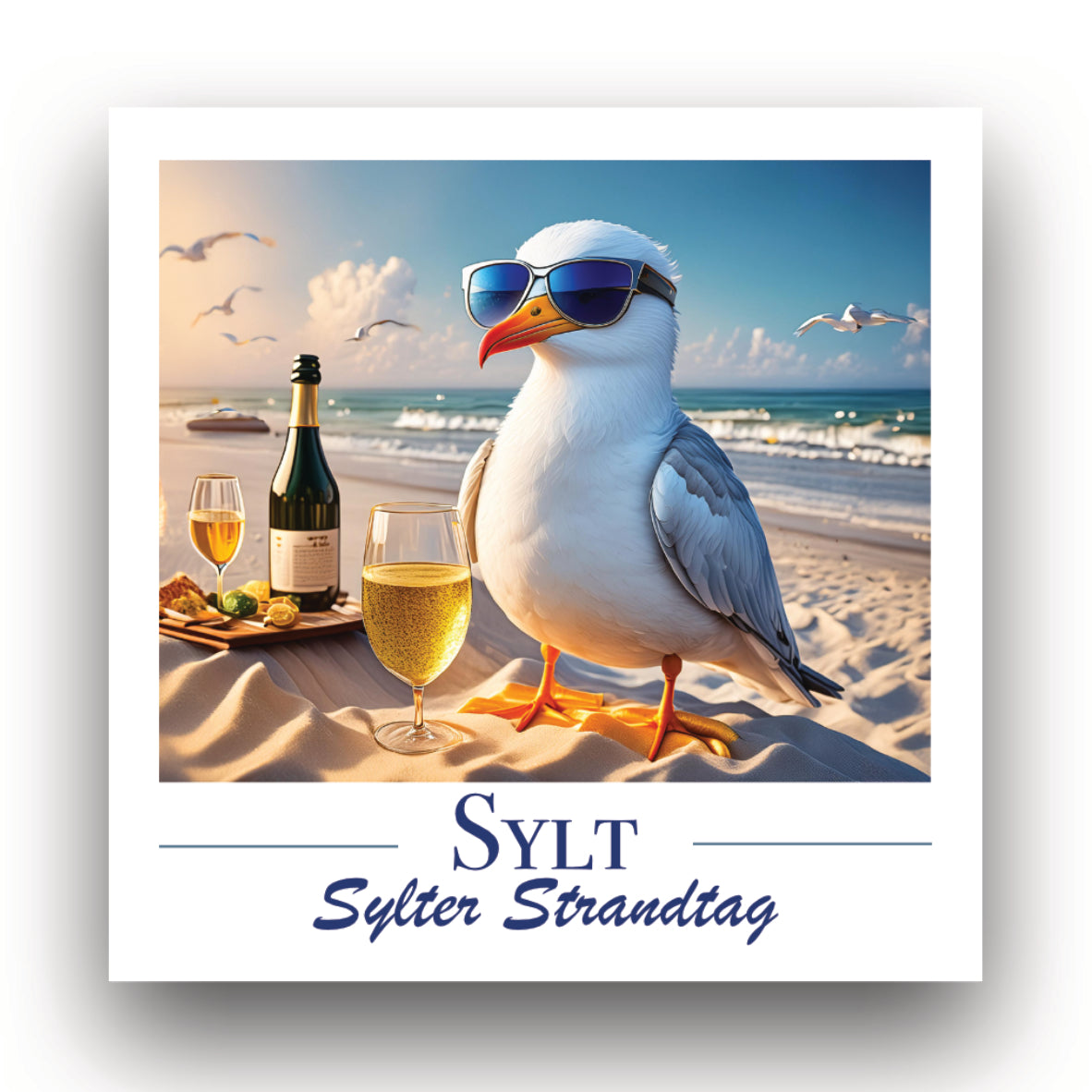 Sylter Strandtag - Mandarinen- & Baumwollblüte - Sylt Edition - Sojawachs Kerze - 200g
