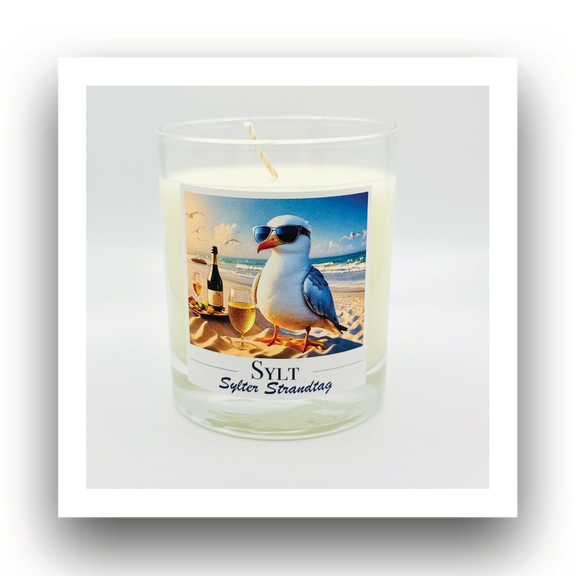 Sylter Strandtag - Mandarinen- & Baumwollblüte - Sylt Edition - Sojawachs Kerze - 200g